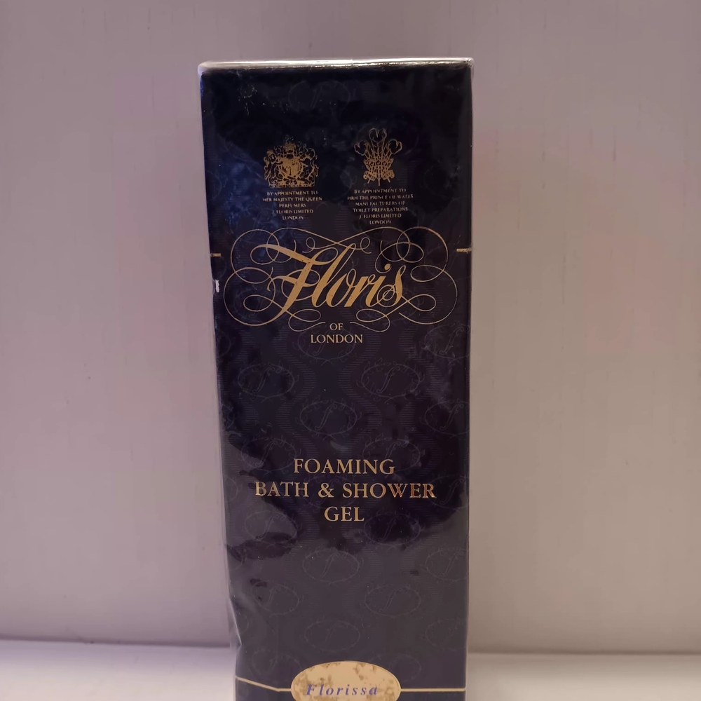 Vintahe Floris of London Bath & Shower Gel Florissa 6.8 Fl. Oz Sealed Box. Rare